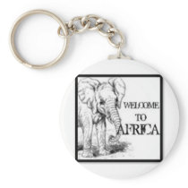 Africa Key Chain