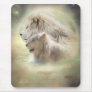Africa - Lion Moon Art Mousepad