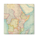 Africa Map with shipping routes Refrigerator Magnets