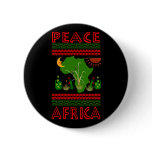 Africa Peace Pinback Buttons