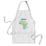 Africa - Political Map aprons