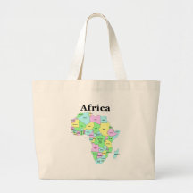 Africa - Political Map Bag