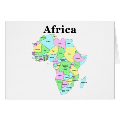 Africa - Political Map by Maps_and_Charts