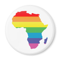 africa pride. refrigerator magnet