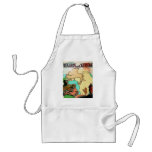 AFRICA RETRO MAP APRON