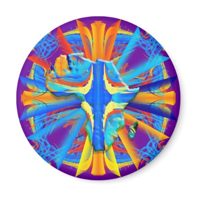 Africa Rising Africa Artwork revolution magnet by Funkart