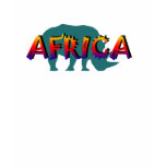 Africa trendy, cool & fun women's safari t-shirts