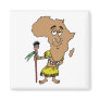 Africa Vintage Travel Souvenir Caricature Art