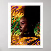 Africa Woman Posters