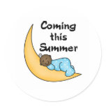 African American Boy on Moon Summer