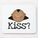 African American Dracula Kiss mousepads