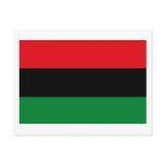 African American Flag Postcard