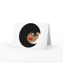African American Girl Apparel! Greeting Cards