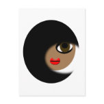 African American Girl Apparel! Post Card