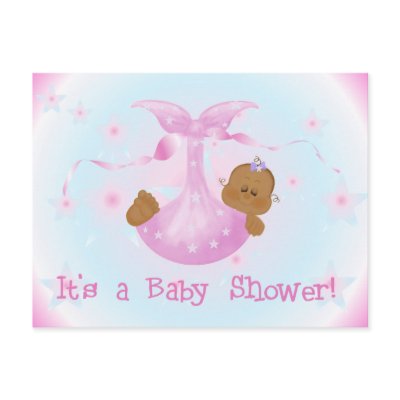 African American Girl Baby Shower by new_baby