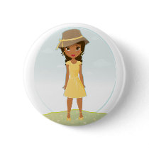 African American Girl buttons