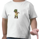 African American Golfer  Boy T-shirt