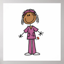 African American Nurse Posters