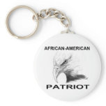 African-American Patriot Key Chain