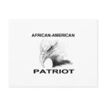 African-American Patriot Postcard