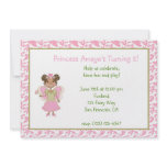 African American Princess Fairy Invitation