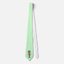 African American Stick Figure Nurse