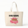 African American Twin Girls Double Blessing Bag