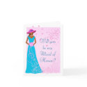 African American - Wedding Party Card