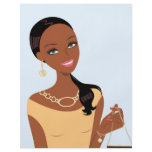 African American Woman flyers