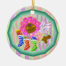 African Angel Ornament