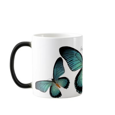 African Birdwing Butterfly Coffee Mug by Fairyscape