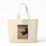 African black rhino with big horns bags