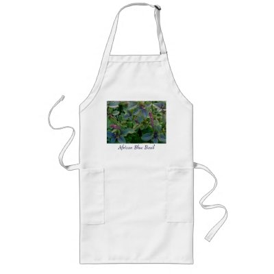 African Blue Basil Aprons by charlesblack7