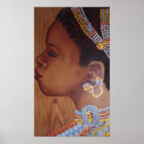 African Bride Poster