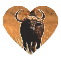 African Buffalo Stickers