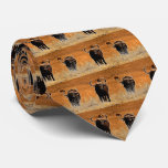 African Buffalo Ties