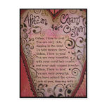 African Chant for Oshun postcards