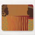 African Couple Mouspad mousepads