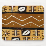 African cowrie shell mud cloth1 mouse pad