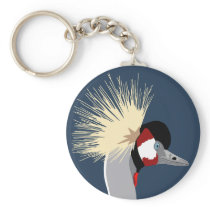 African Crane Key Chain keychains