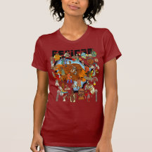 African Cultural Lion Hearted Tribes Tshirts