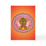 African Cupid Greeting Cards