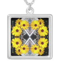 African Daisy Necklace