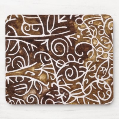 African Deco Mousepad by ShouShou