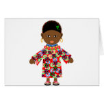 African Doll Cards