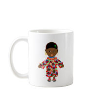 African Doll Mugs
