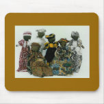 African Dolls mousepads