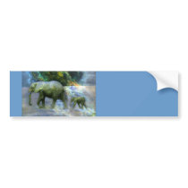 African Elephant Bumper Stickers