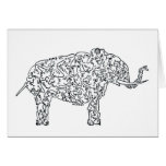 AFRICAN ELEPHANT GREETING CARD