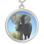 African Elephant Necklace